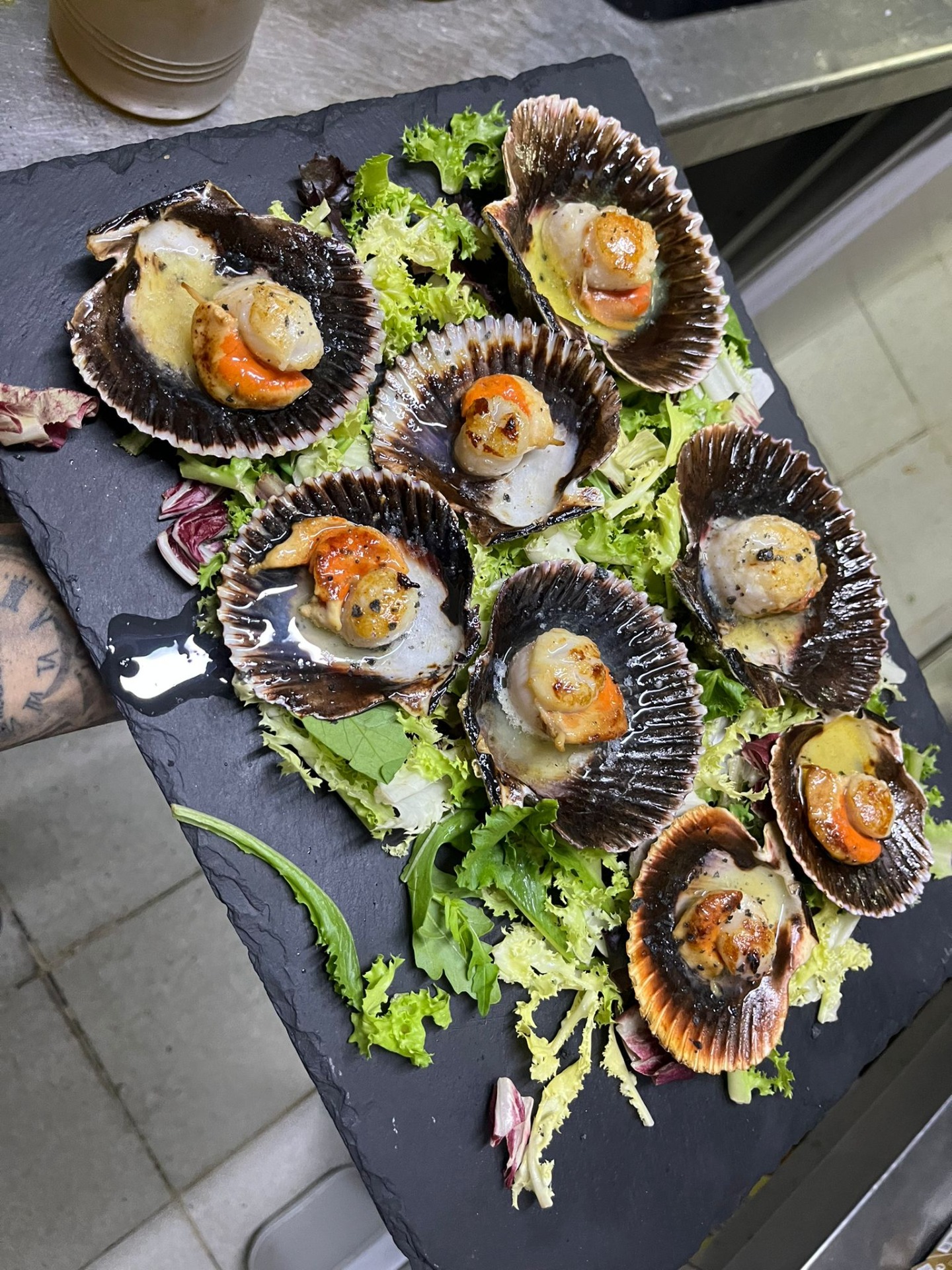 Plat de la galeria del restaurant